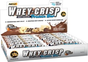 Nahrungsergänzung kaufen - All Stars Whey-Crisp Bar, White Chocolate Cookie Crunch, 24er Pack (24 x 50 g)